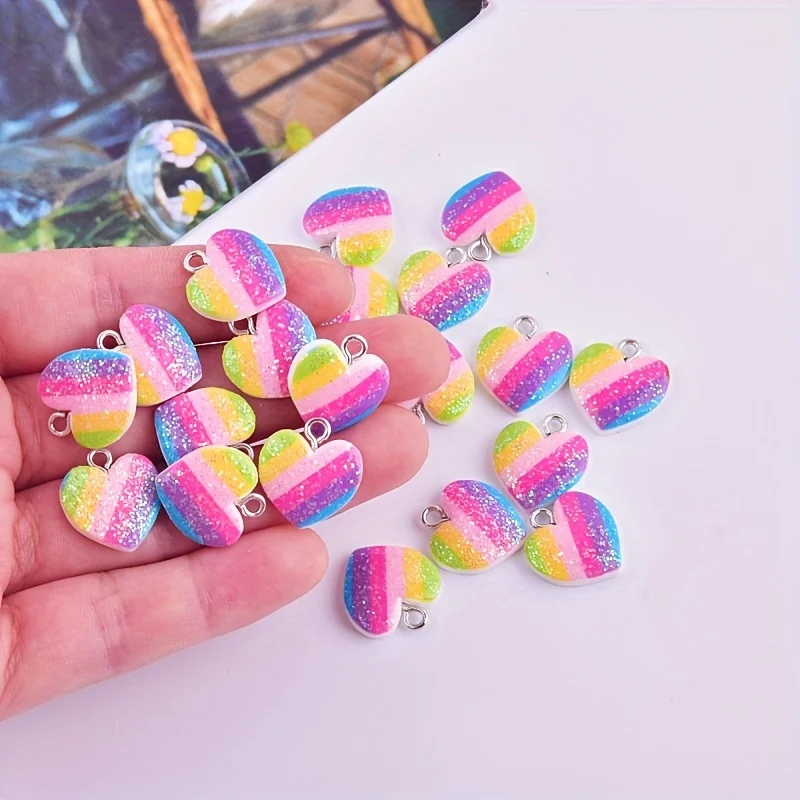 Resin Art Diy Kit - 10 piezas de dijes de resina