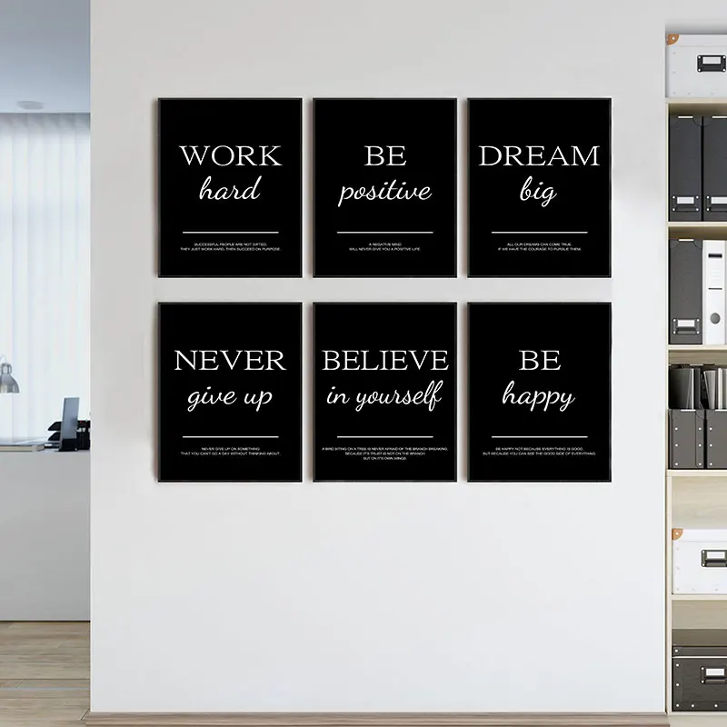 Resin Art Quotes - Pósteres Decorativos Modernos y Sencillos con