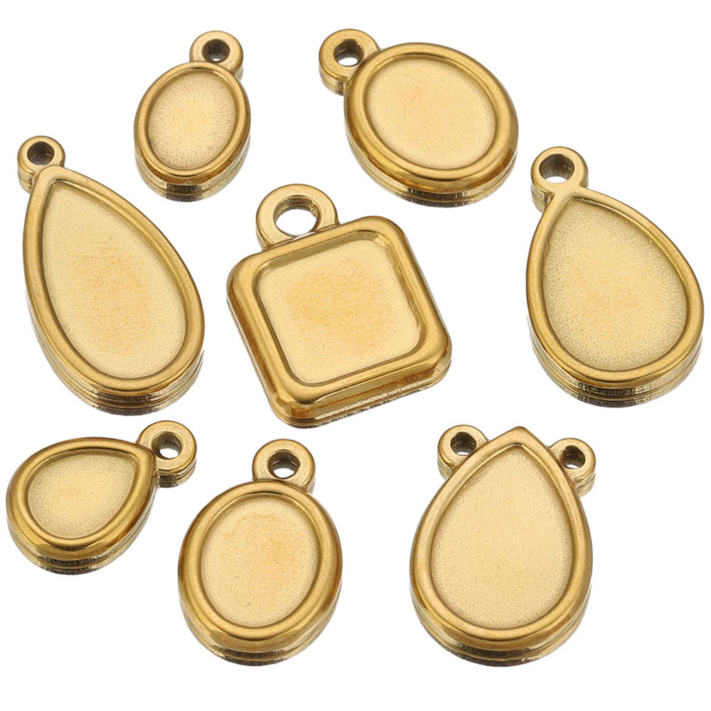 Resin Art Diy Kit - 5 piezas de acero inoxidable, bases