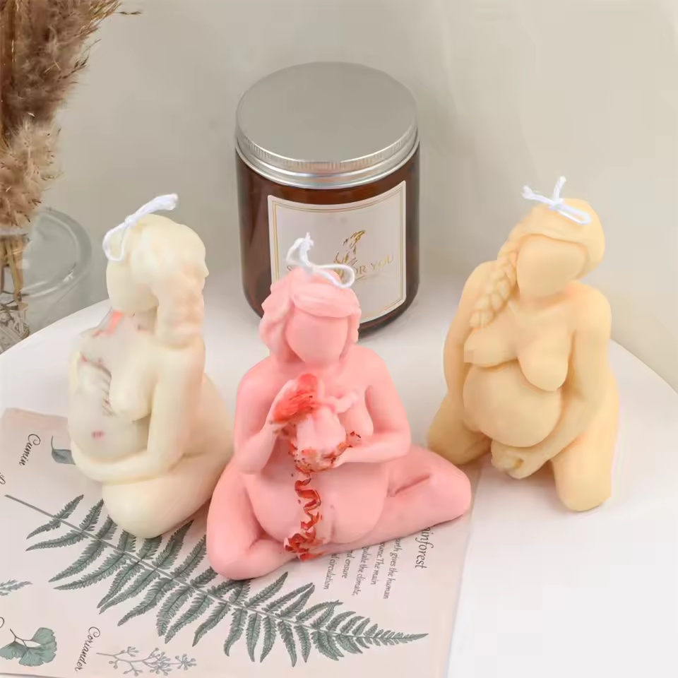 Resin Art Furniture - Molde de silicona 3D para velas