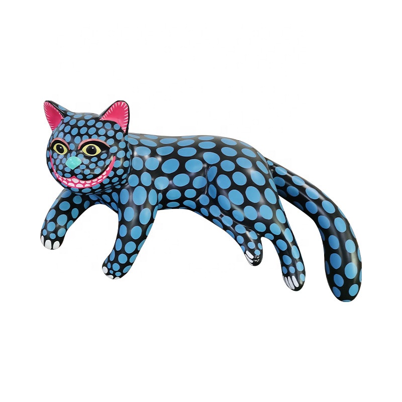 Resin Art Online - Hermosa Escultura de Gato de Póker