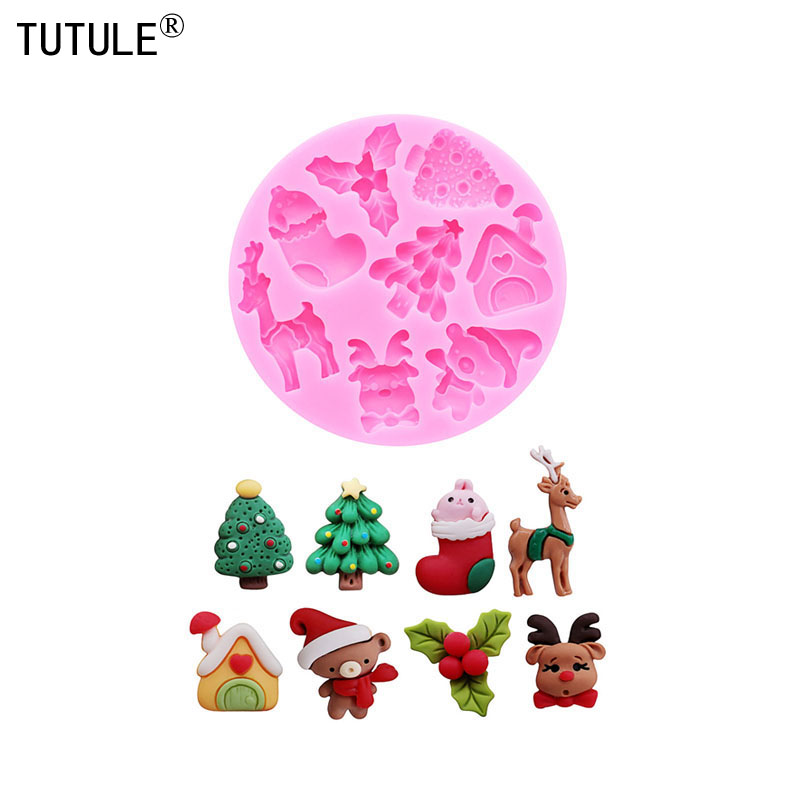Resin Art Kit With Molds - Molde de Silicona Serie Navidad, Árbol