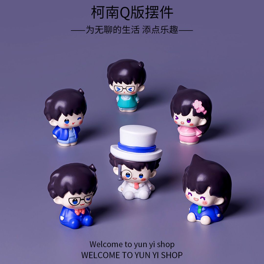 Resin Art Furniture - Figuras de Resina de Detective Conan,