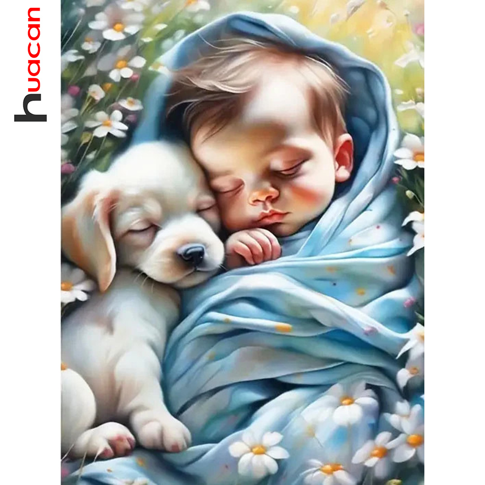 Resin Art Wallpaper - Huacan-pintura de diamante 5D Diy 