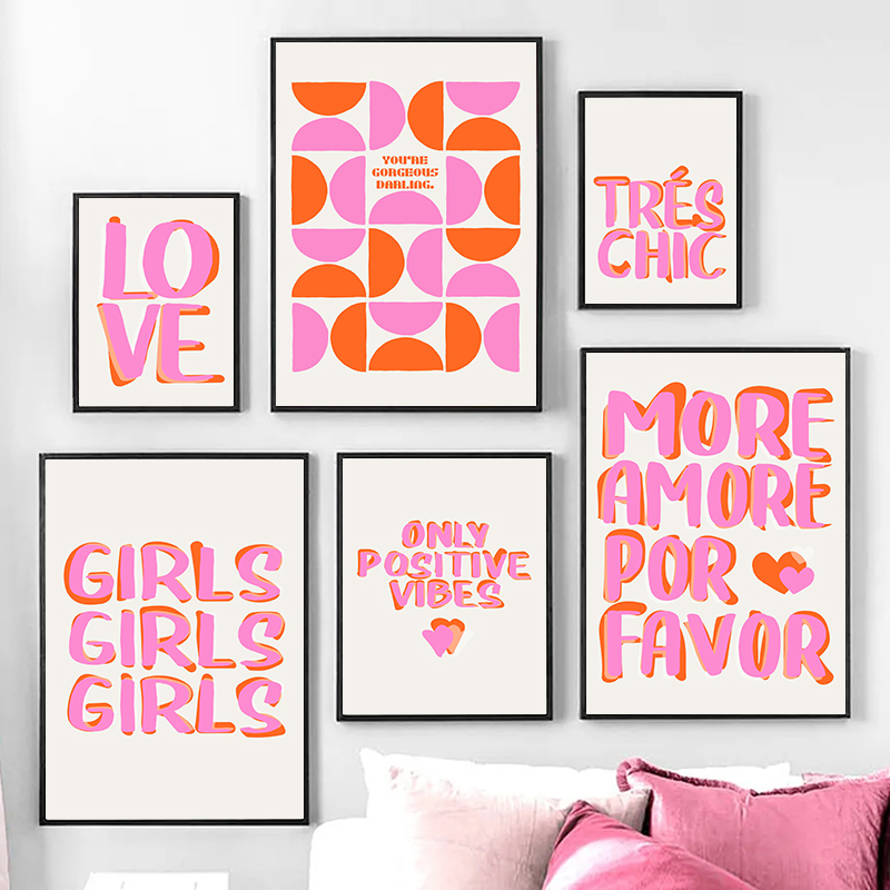 Resin Art Quotes - Pósteres con citas inspiradoras de color