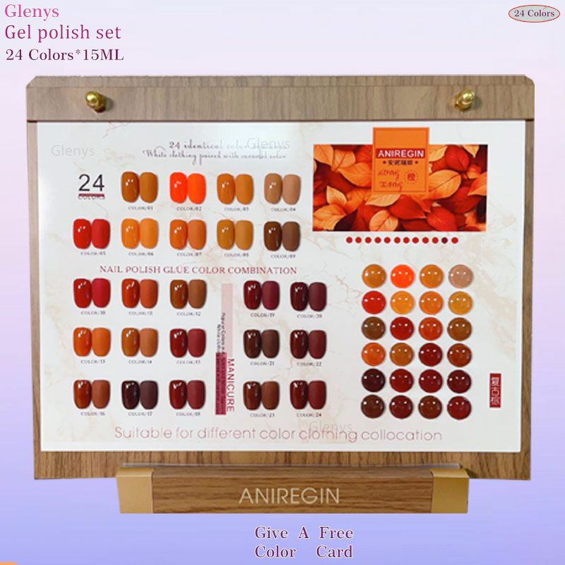 Resin Art Online - Esmalte de Uñas Vintage Marrón 24