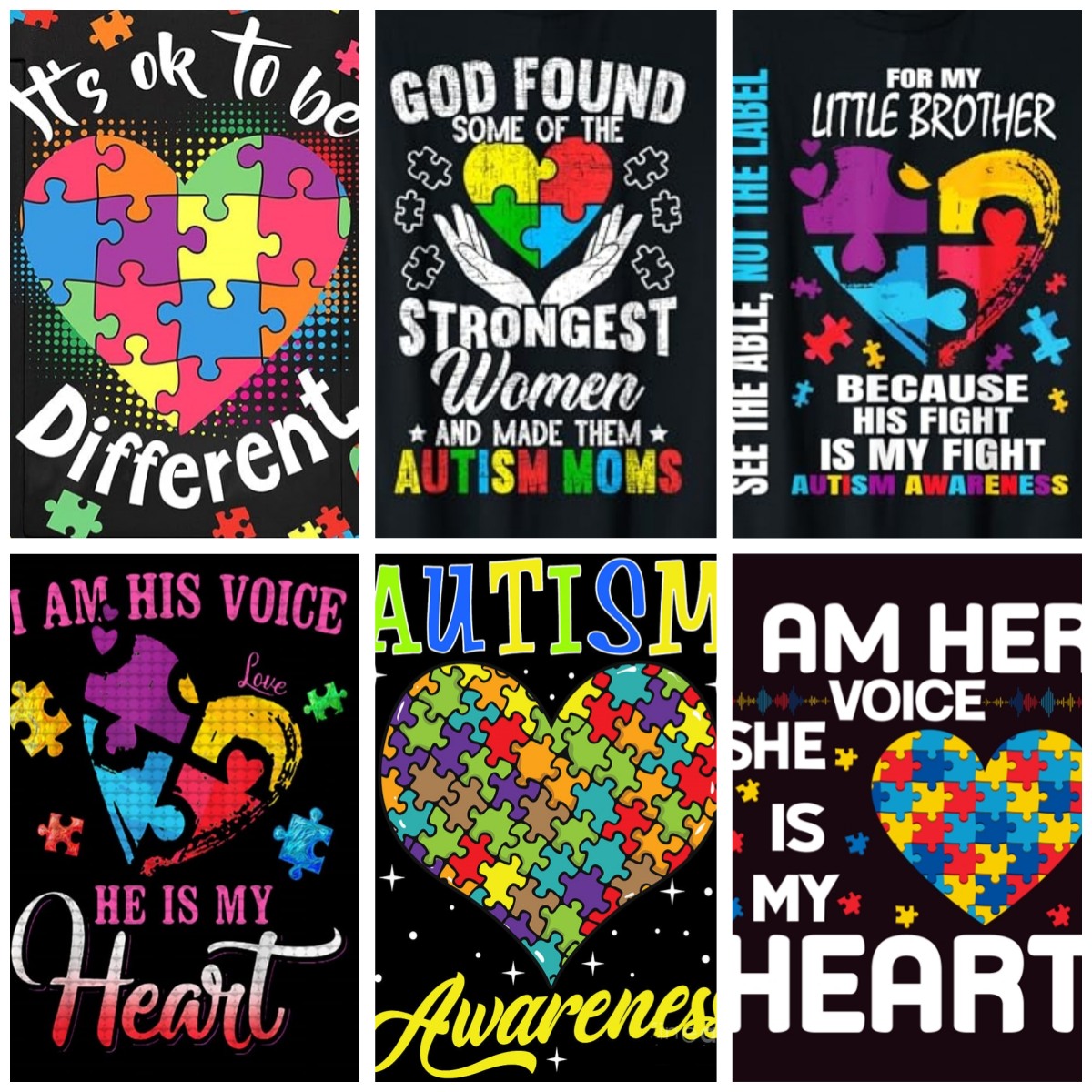 Resin Art Quotes - Pósteres de concientización sobre el autismo,