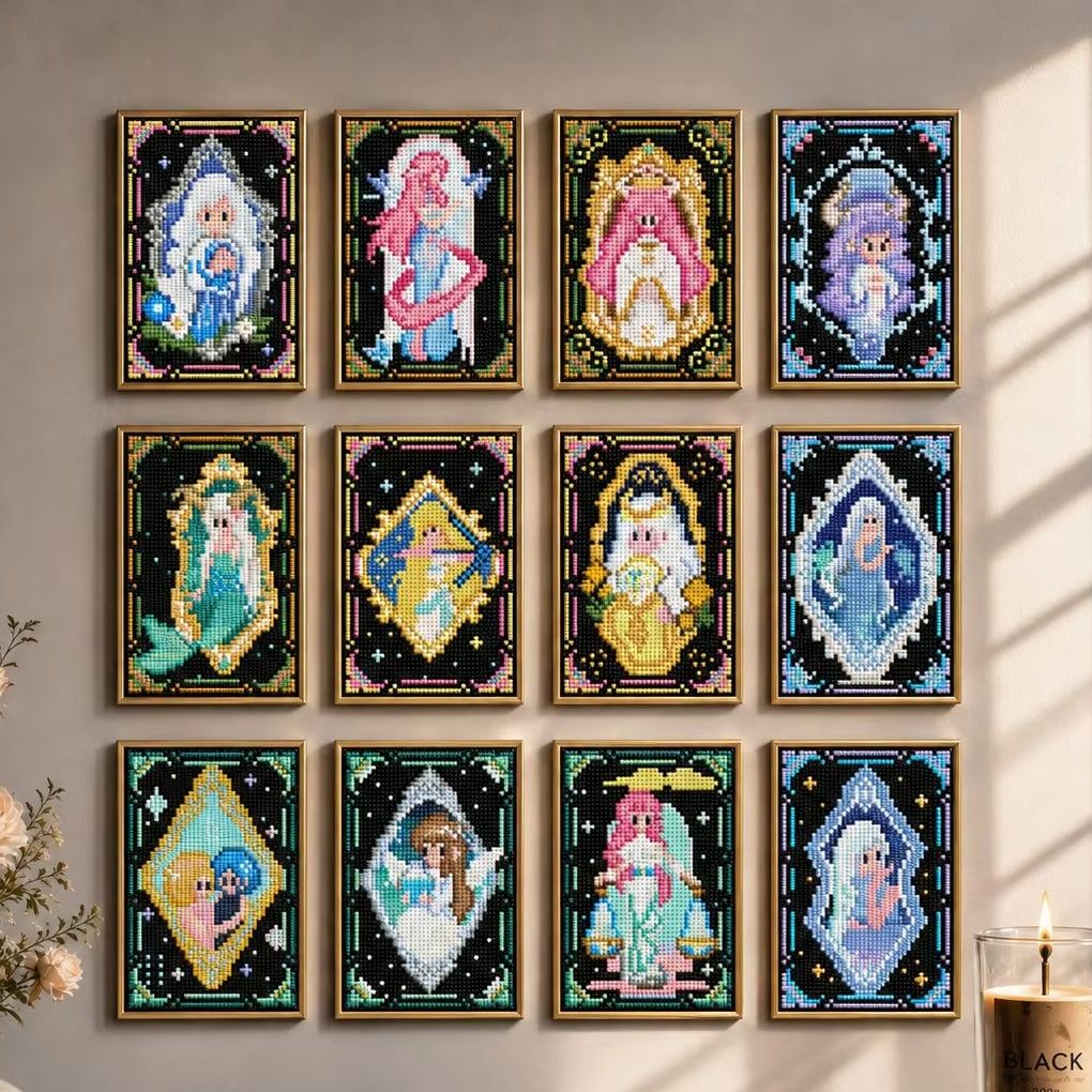 Resin Art Gift - Kit de Pintura de Diamantes 5D
