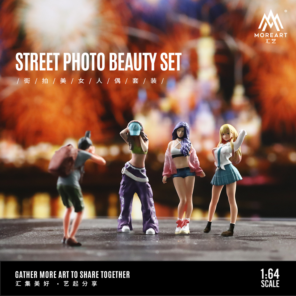 Resin Art Gift - Más arte 1:64 conjunto de figuras