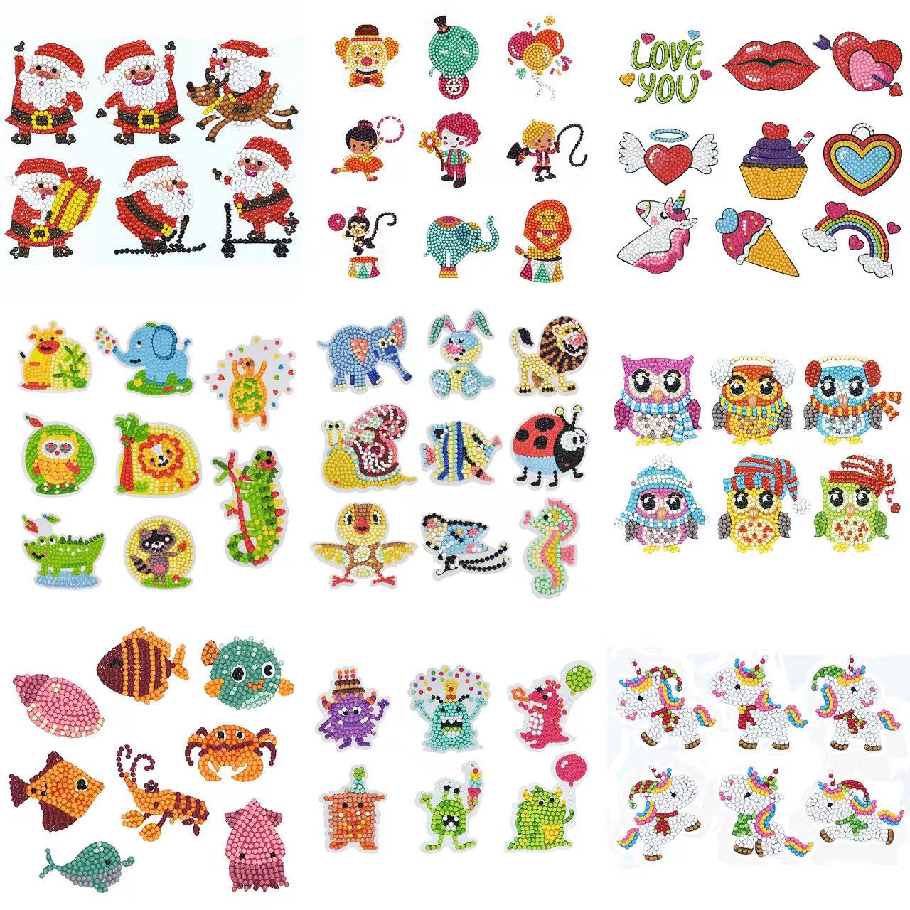Pegatinas de pintura de diaman - Resin Art For Kids reseña y precio