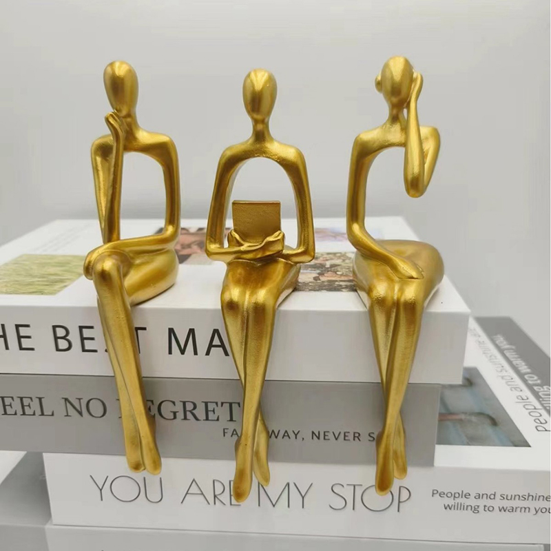 Estatua de pensador, figura ab - Resin Art Furniture reseña y precio