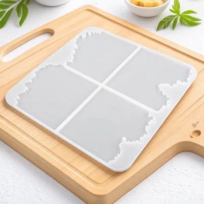 1 unidad de molde de silicona  - Coaster Mold Square reseña y precio