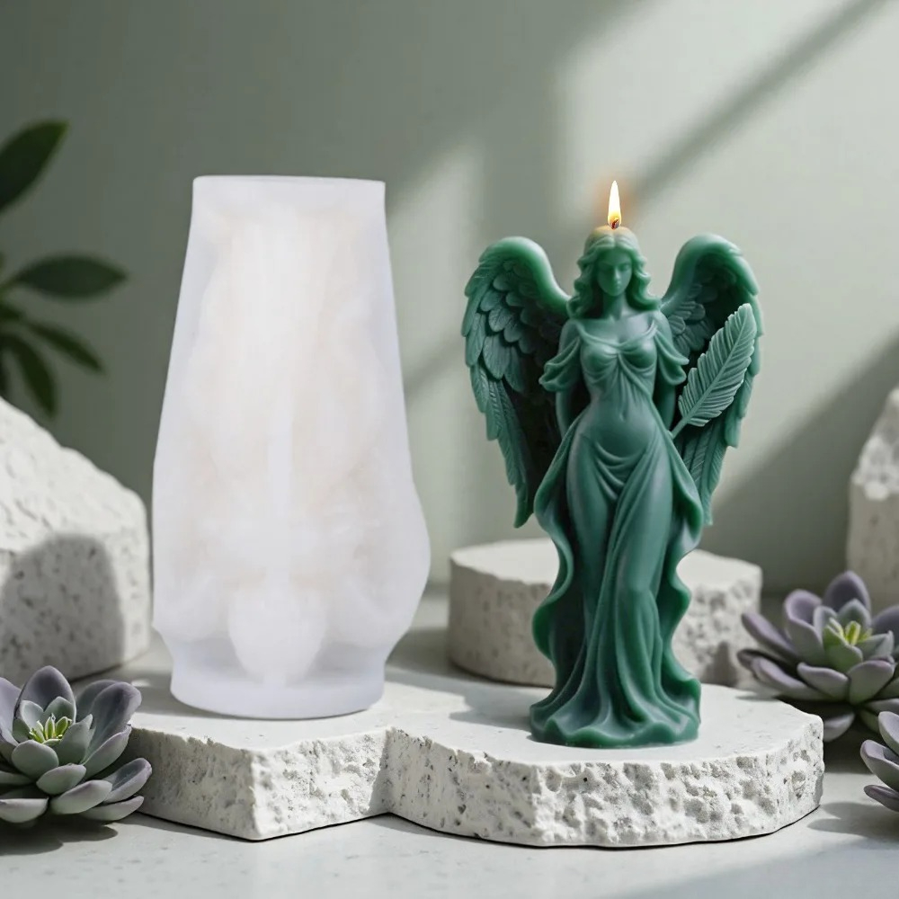 Molde de vela de silicona perf - Resin Art Furniture reseña y precio