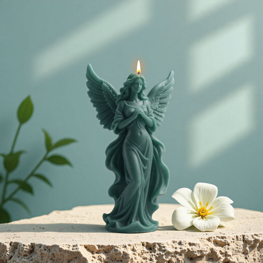 Molde de vela de silicona perf - Resin Art Furniture reseña y precio