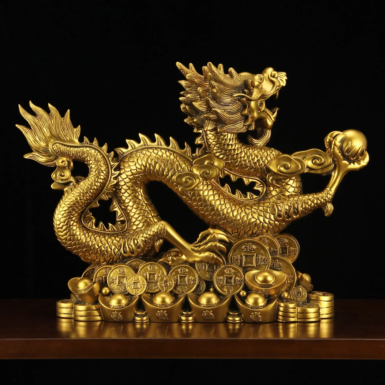 Fengshui-adornos de Color cobr - Resin Art Furniture reseña y precio
