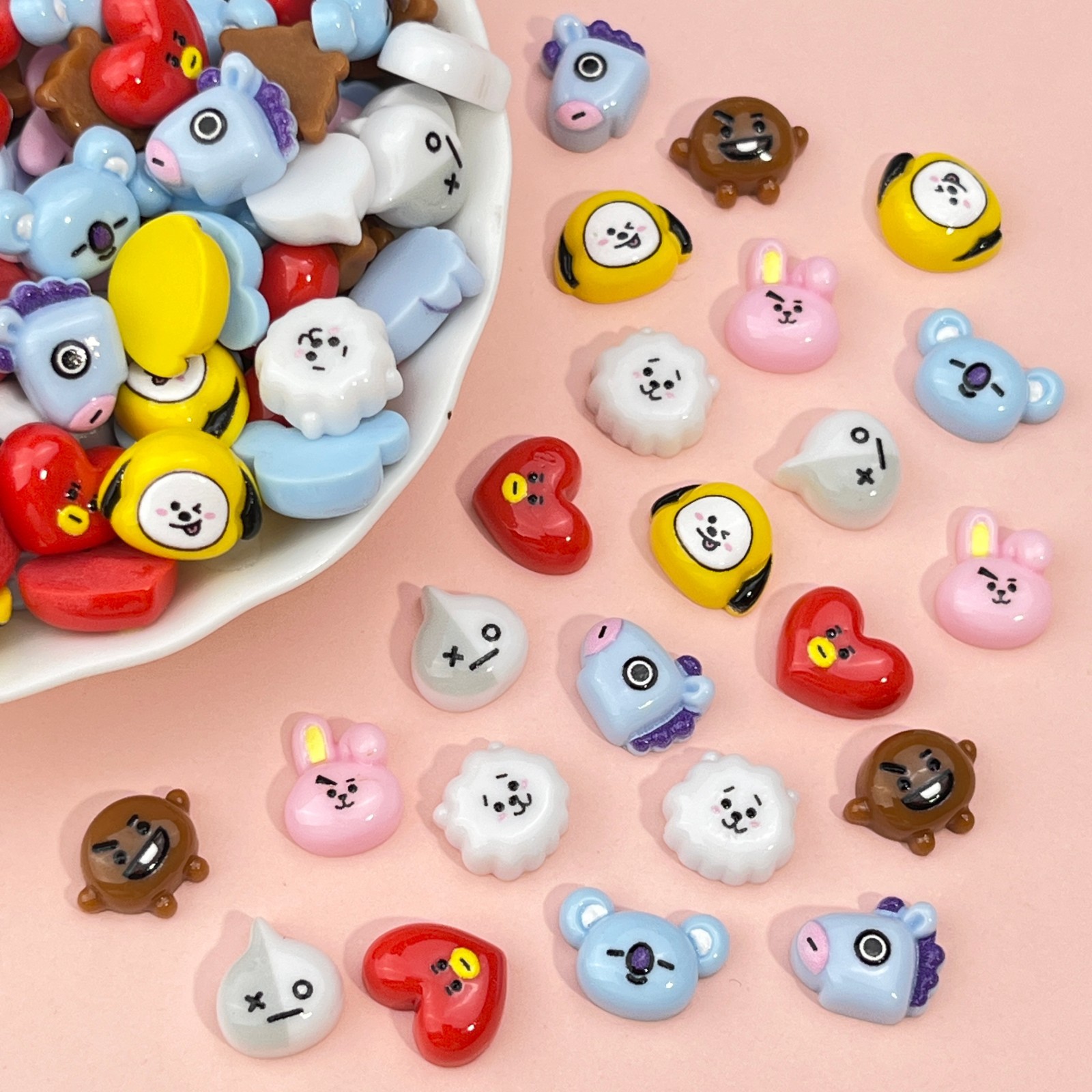 B T 21 Chimmy Koya RJ Shooky T - Resin Art Gift reseña y precio