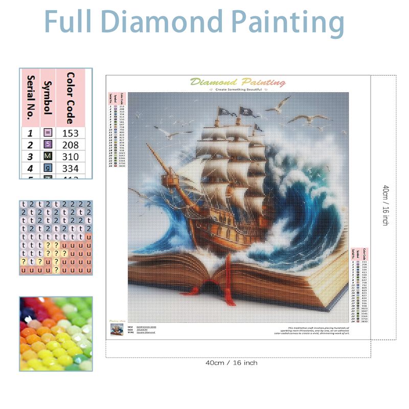 SDOYUNO-Kit de paisaje de libr - Resin Art Wallpaper reseña y precio