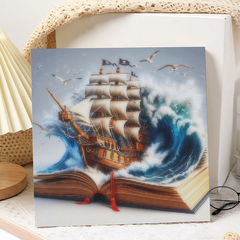 SDOYUNO-Kit de paisaje de libr - Resin Art Wallpaper reseña y precio