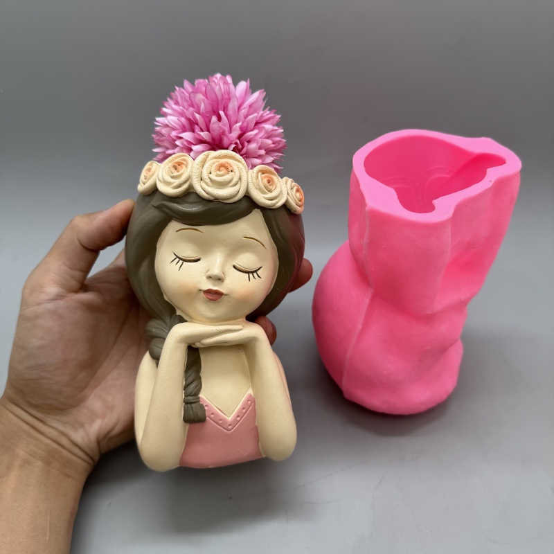 Molde de silicona para maceta  - Resin Art Furniture reseña y precio