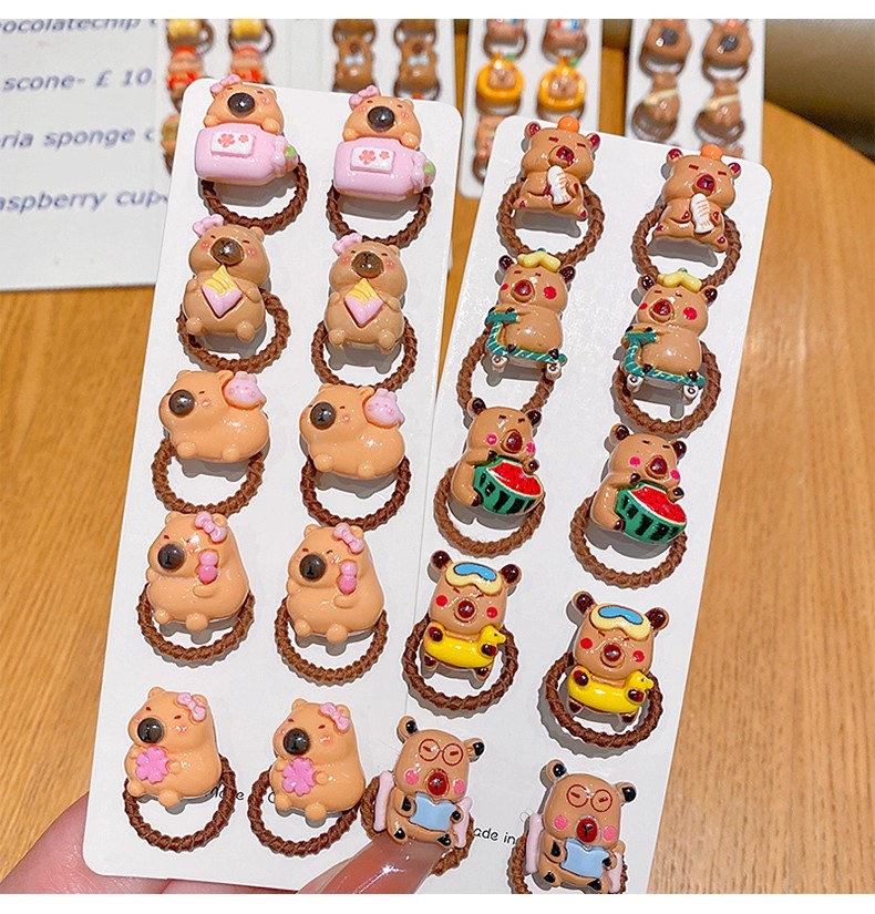Coleteros de Capibara de Dibuj - Resin Art For Kids reseña y precio