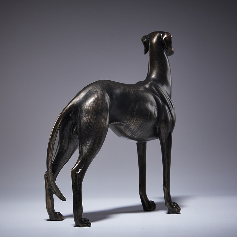 Estatua de perro galgo, estatu - Resin Art Furniture reseña y precio