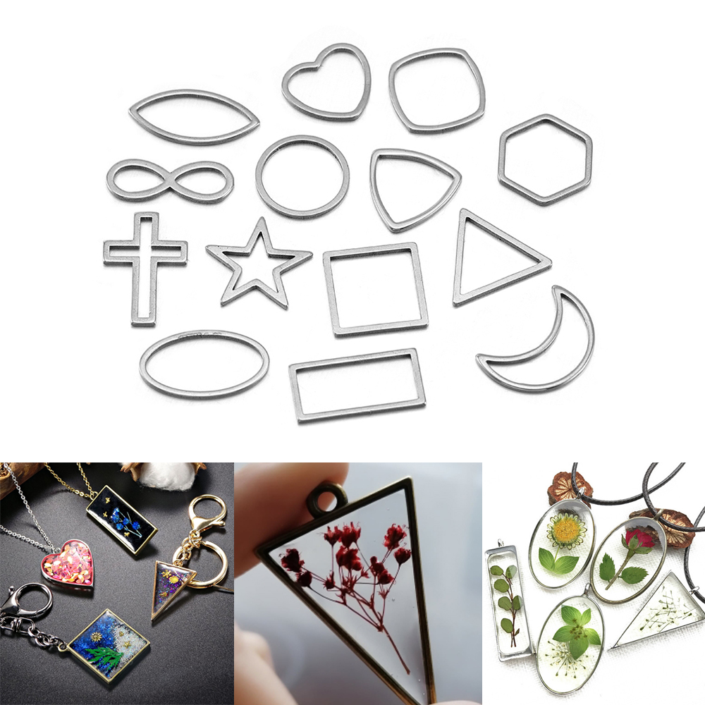 Molde de borde geométrico para - Bezels Pendant Resin reseña y precio