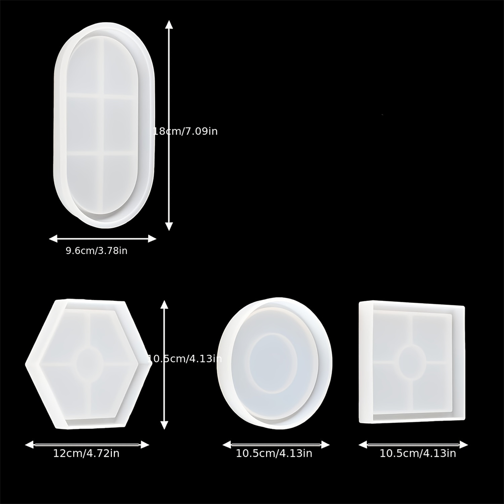 Molde de silicona para posavas - Coaster Mold Square reseña y precio