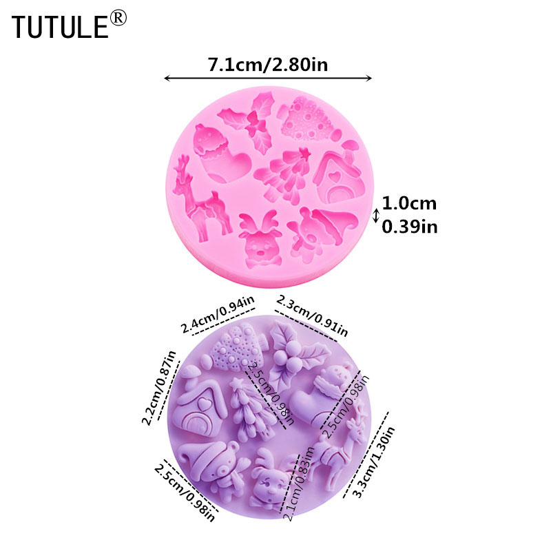 Molde de Silicona Serie Navida - Resin Art Kit With Molds reseña y precio