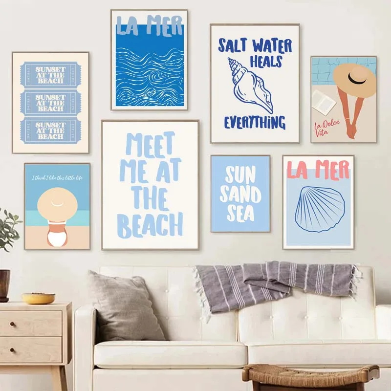 Pósteres de Conchas Marinas en - Resin Art Quotes reseña y precio
