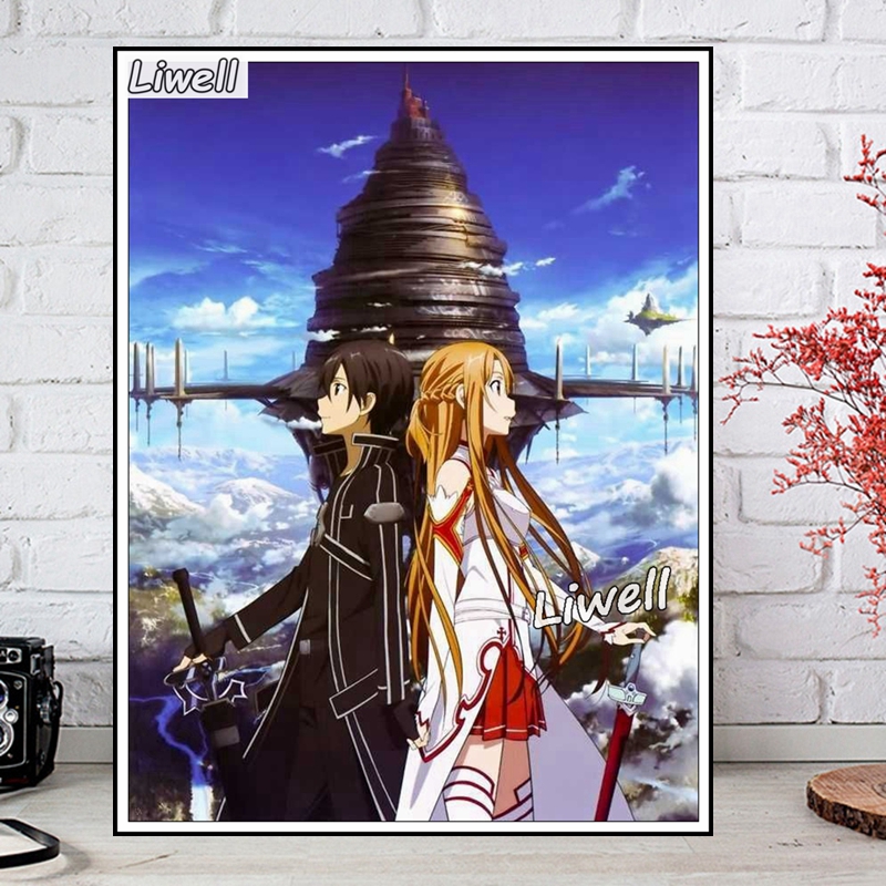 Sword Art Online-pintura de di - Resin Art Online reseña y precio