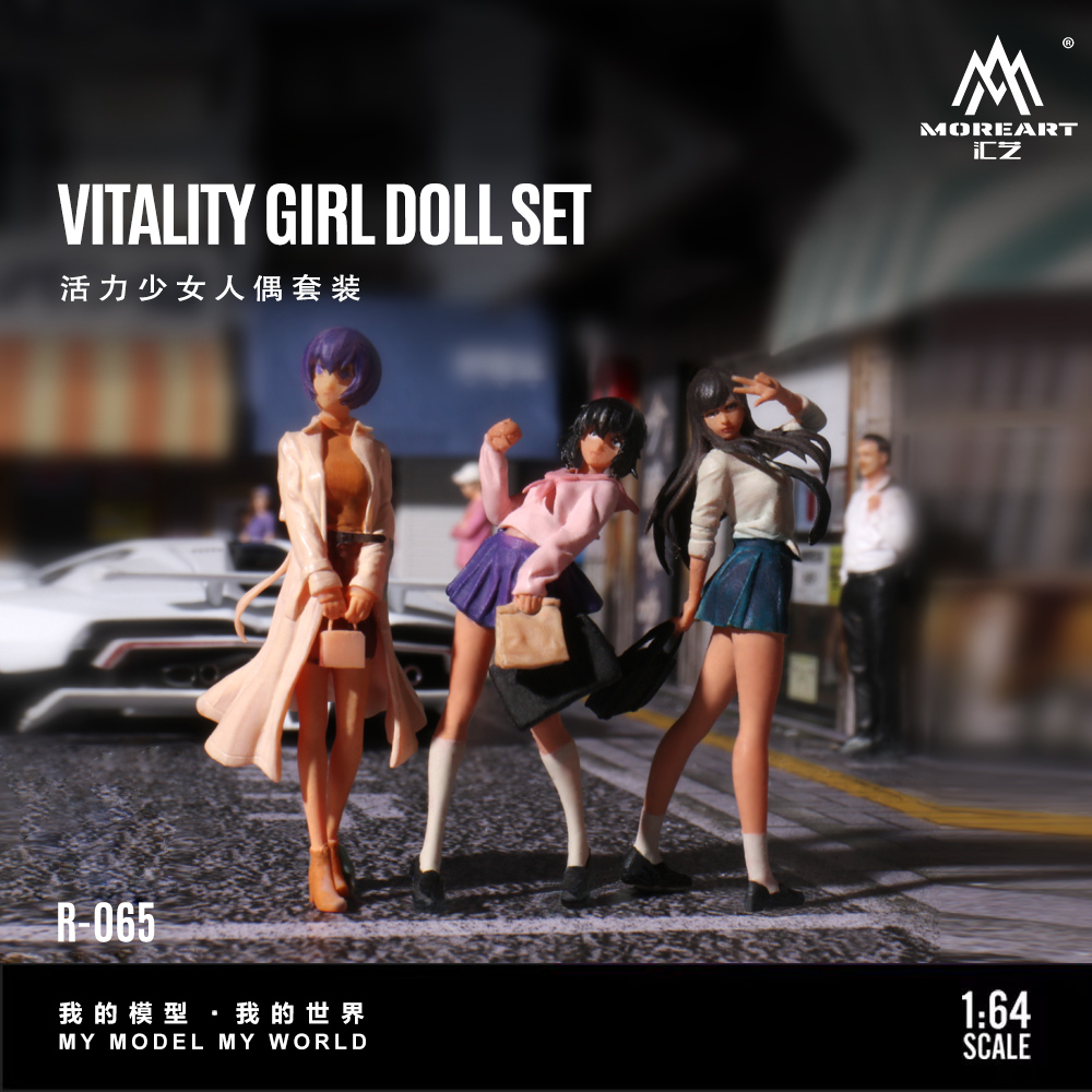 Más arte 1:64 conjunto de muñe - Resin Art Gift reseña y precio