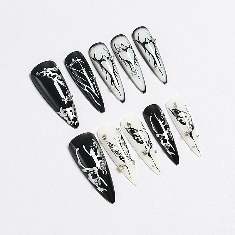 Y2K-arte de uñas postizas de p - Resin Art Online reseña y precio