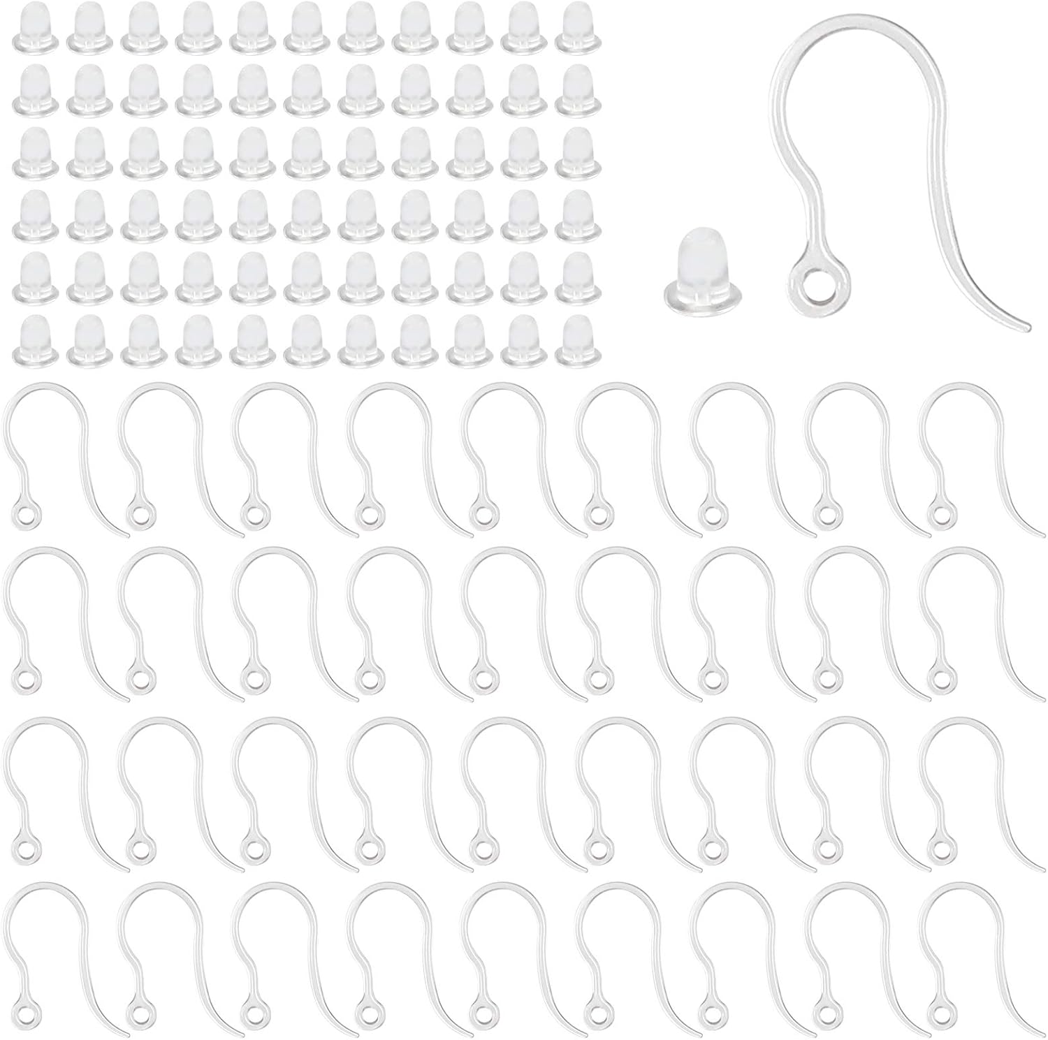 40 Uds. Ganchos para pendiente - Resin Art Diy Kit reseña y precio