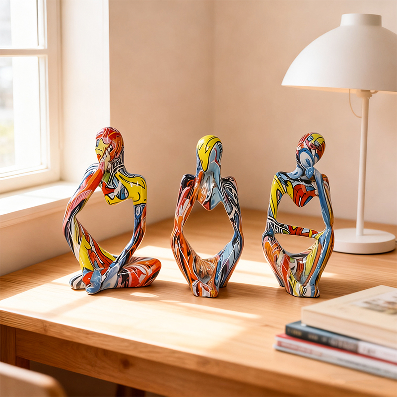 Escultura de figura abstracta  - Resin Art Furniture reseña y precio