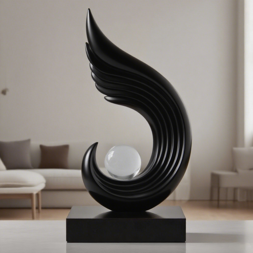 1 pieza de adorno de prosperid - Resin Art Furniture reseña y precio