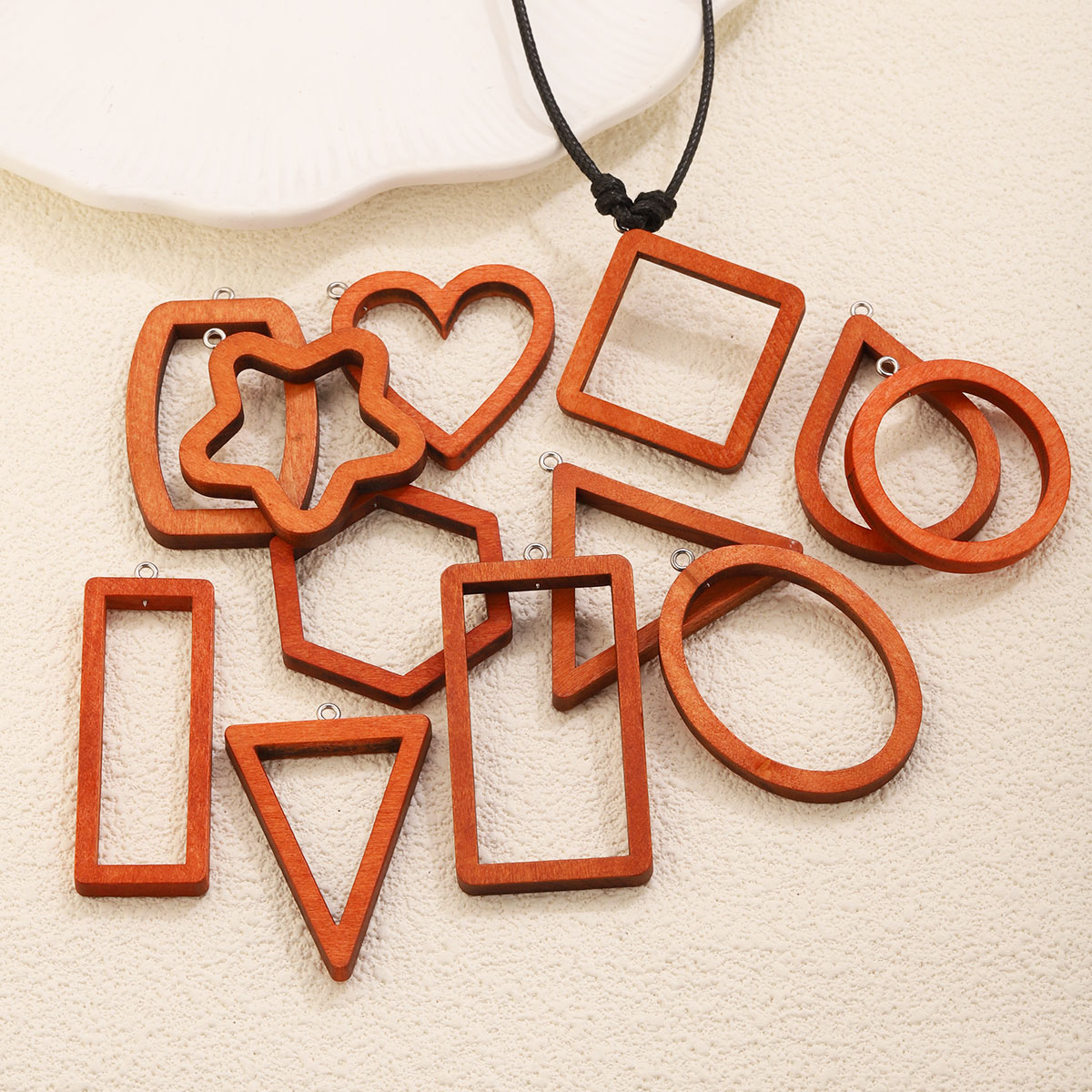 10PCS Dijes Geométricos de Mad - Resin Art Jewellery Kit reseña y precio