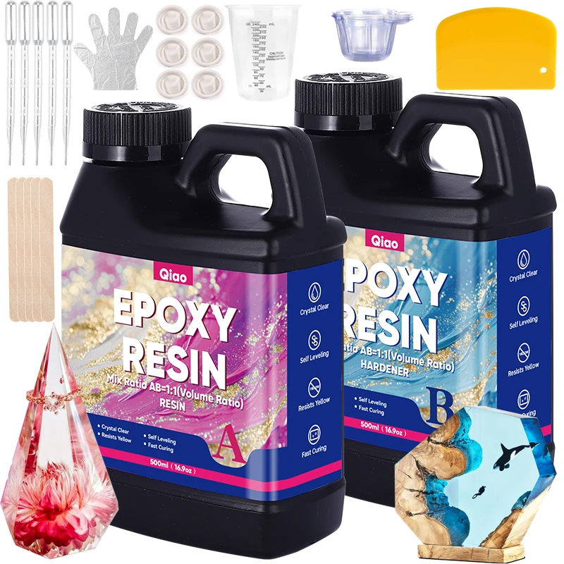 Kit de Resina Epoxi de Alto Br - Resin Art Furniture reseña y precio