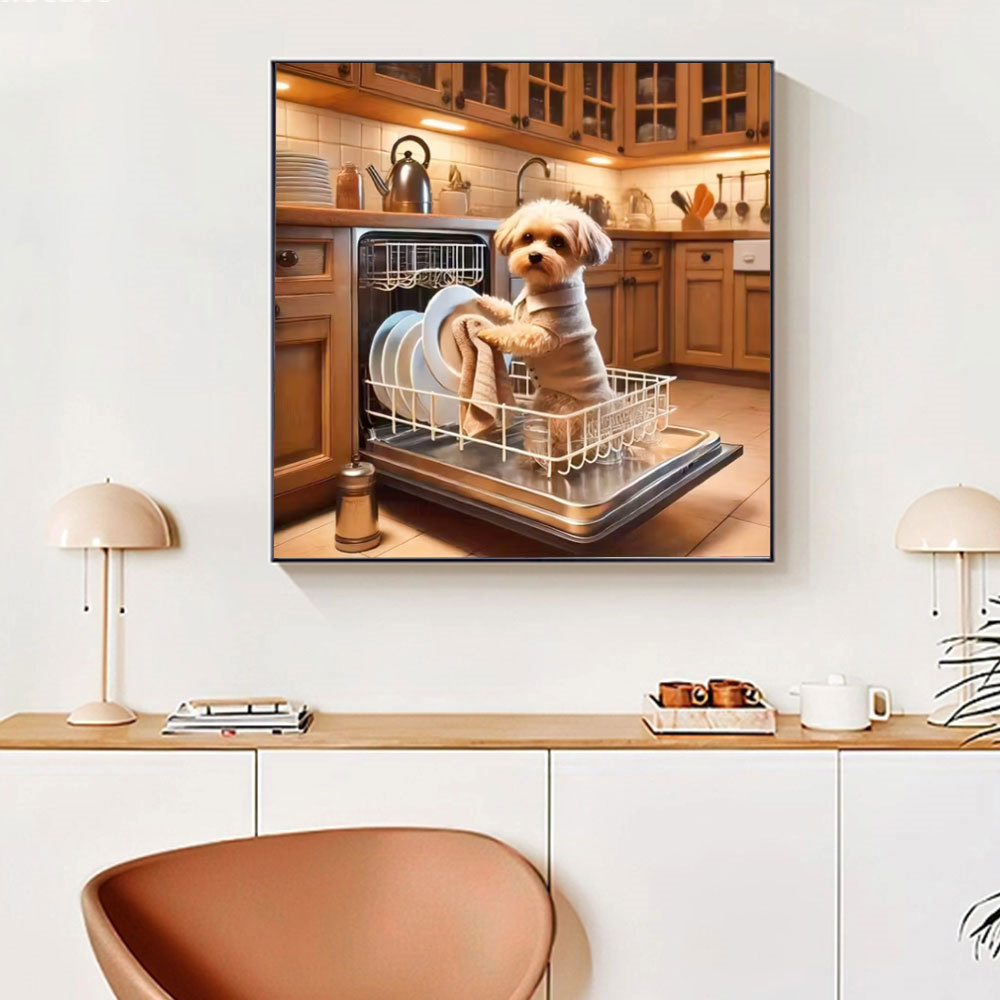 Huacan, recién llegados, pintu - Resin Art Wallpaper reseña y precio