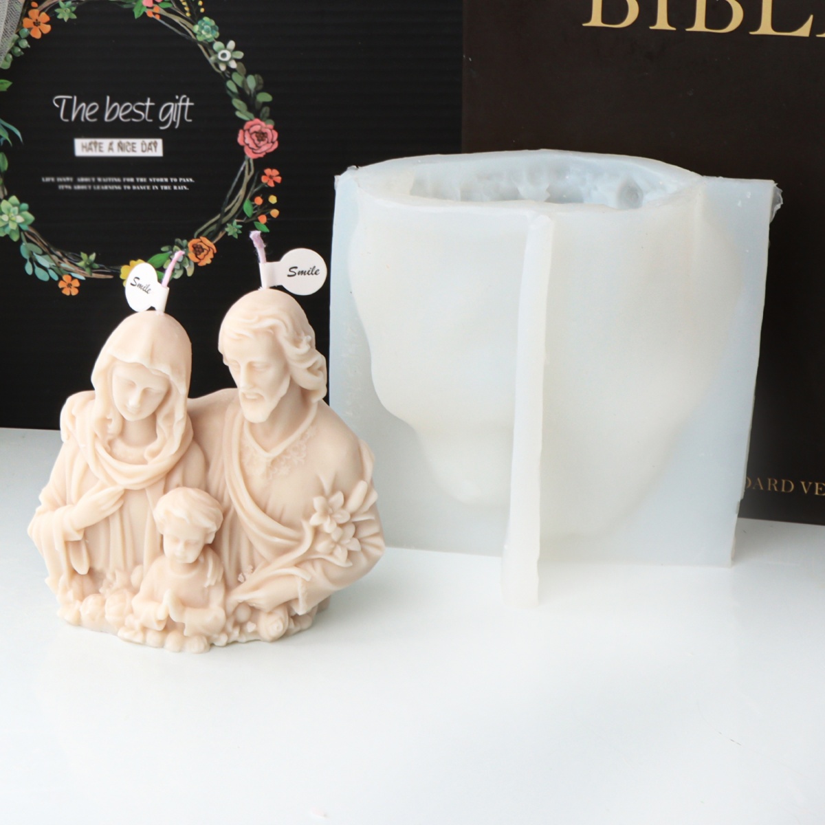 Estatua de la Sagrada Familia  - Resin Art Furniture reseña y precio