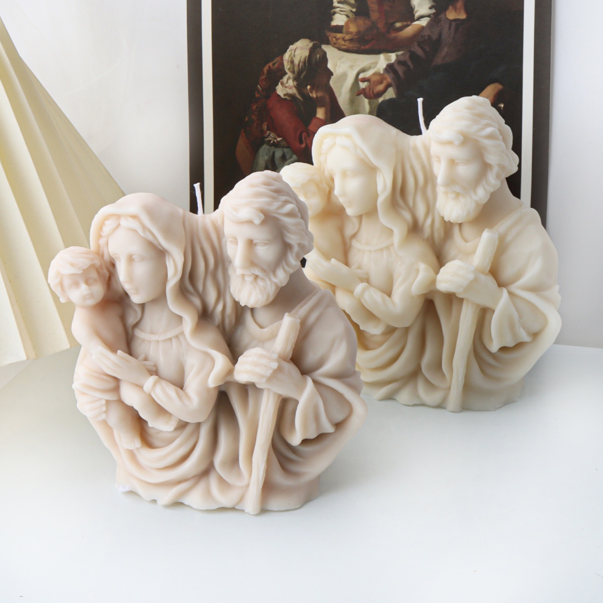 Estatua de la Sagrada Familia  - Resin Art Furniture reseña y precio