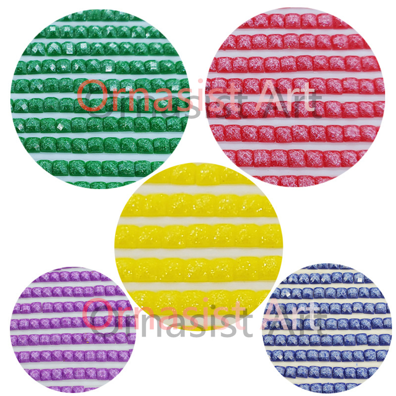 Arte mosaico de diamantes de c - Resin Art Wallpaper reseña y precio