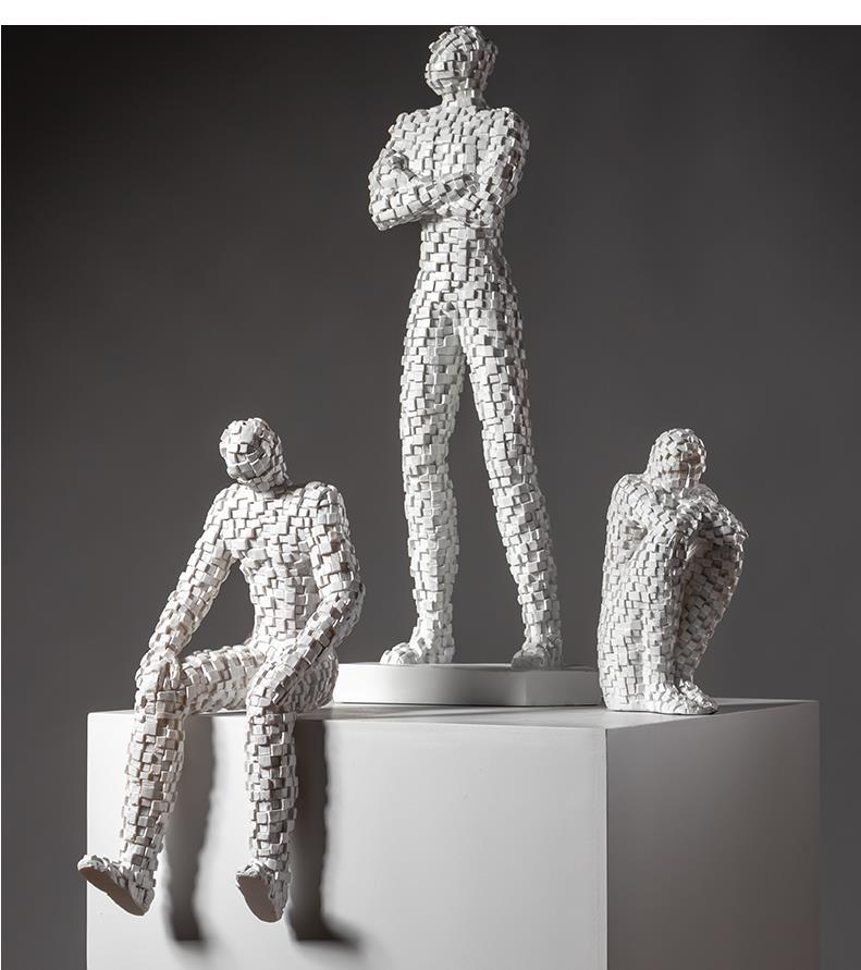 Figuras de Mosaico, Escultura, - Resin Art Furniture reseña y precio